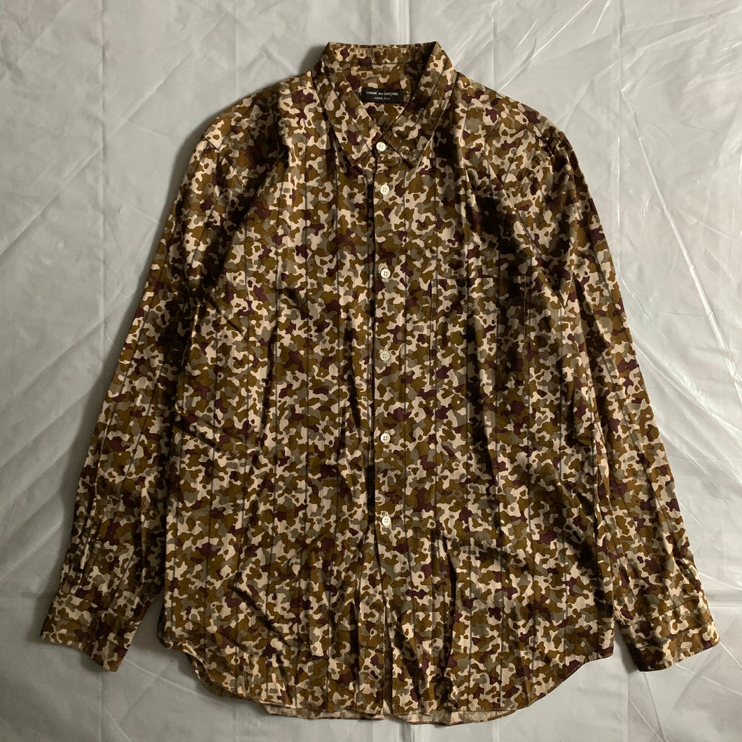 1997 CDGH+ Military Autumn Tone Desert Camo Shirt - Size L