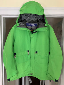 ss2005 Junya Watanabe x Goretex x Goldwin Slime Green Convertible Bag Jacket - Size S