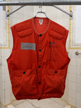 Load image into Gallery viewer, 1980s Katharine Hamnett x Goldie Orange Flight Vest - Size M