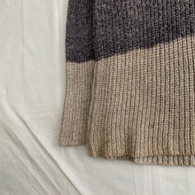Load image into Gallery viewer, aw1993 CDGH+ Grey Dip Dyed Knitted Sweater - Size OS