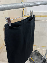 Load image into Gallery viewer, 2000s Mandarina Duck Black Workskirt with Hidden Front Pockets - Size XS