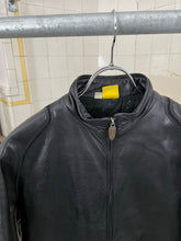Load image into Gallery viewer, 2000s Mandarina Duck Contemporary Padded Leather Jacket - Size S