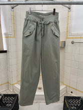 Load image into Gallery viewer, 1980s Marithe Francois Girbaud High Waisted Faux Layered Drawstring Trousers - Size S