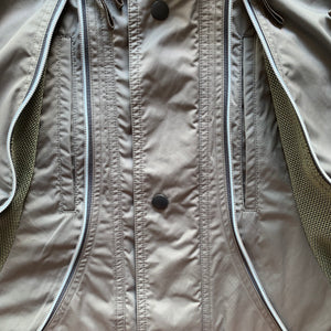 ss2005 Issey Miyake Nylon Mesh Zipper Jacket - Size M