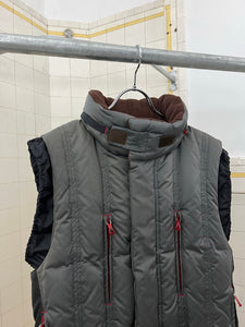aw2000 Issey Miyake Tactical Vest with Packable Hood - Size L