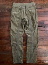 Load image into Gallery viewer, 1998 General Research Thick Khaki Corduroy Parasite Pants with Orange Knee Pads - Size M
