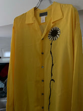 Load image into Gallery viewer, ss1992 Yohji Yamamoto Yuzen Dyed Sunflower Shirt - Size XL