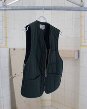 Load image into Gallery viewer, 1990s Armani Padded Forest Green Vest - Size M