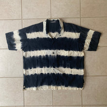 Load image into Gallery viewer, 1980s Issey Miyake Horizontal Strip Dyed Shirt - Size XL