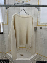 Load image into Gallery viewer, 1980s Marithe Francois Girbaud Cropped Oversized Wide Neck Sweater - Size L