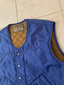 1990s Armani Quilted Textured Nylon Vest - Size L