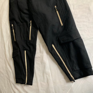 1990s Yohji Yamamoto Wool Tactical Cargo Pants - Size XL