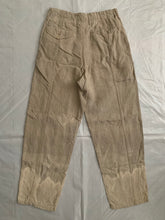 Load image into Gallery viewer, 1980s CDGH Linen Trousers with Bleach Dyed Hems - Size S