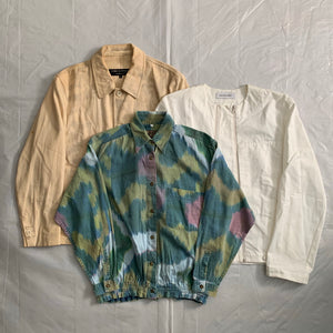 1990s Armani Dyed Cropped Work Shirt - Size M