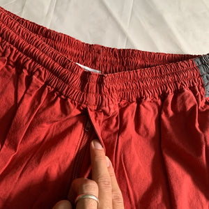 2010s Cav Empt Red Paneled Technical Shorts - Size L