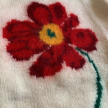 Load image into Gallery viewer, aw1995 Yohji Yamamoto Intasaria Mohair Red Daisy Knit - Size M