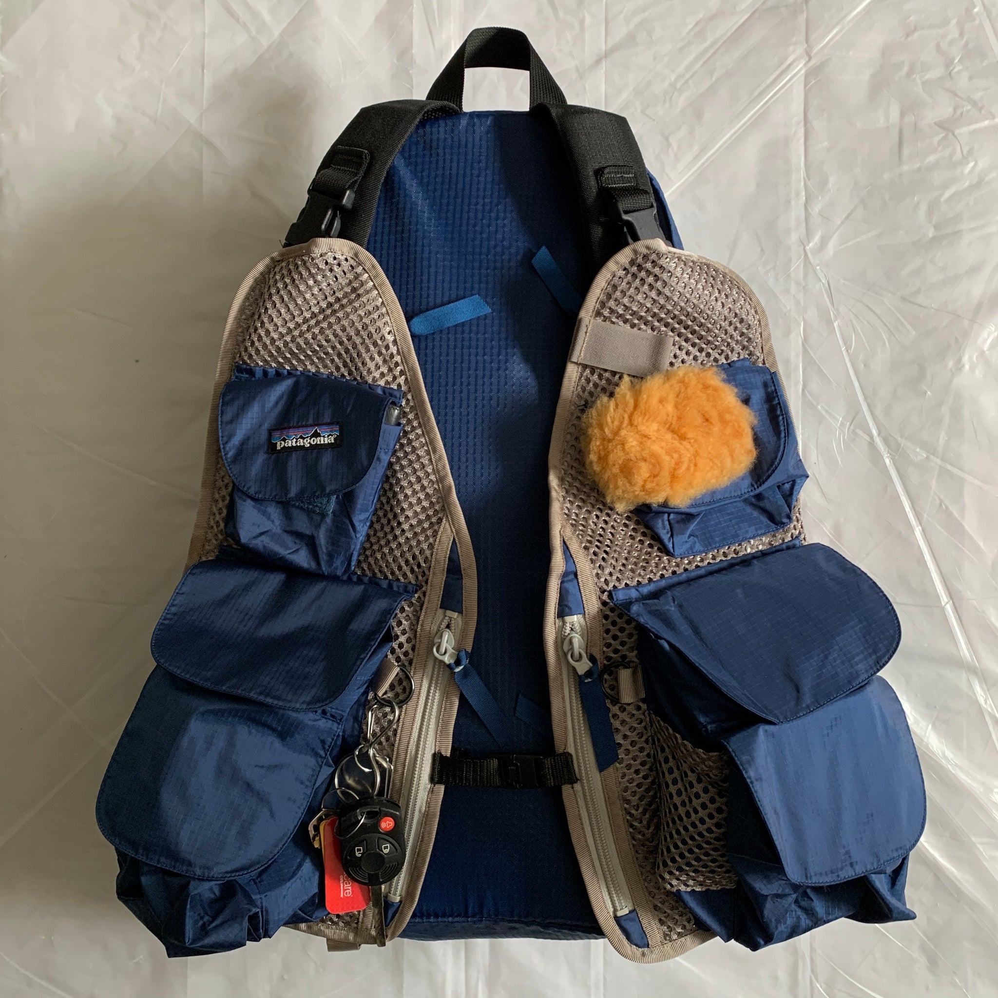 1990s Vintage Patagonia Made in USA Modular Backpack Vest - Size
