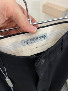 1990s Armani Padded Knee Work Trousers - Size M