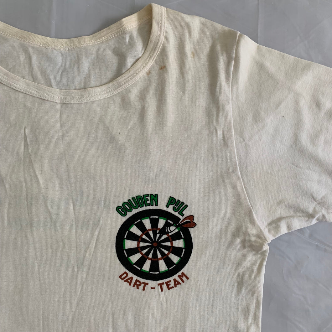 1960s Vintage German Hotel Dart Team Shirt - Size M