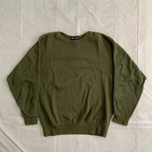 Load image into Gallery viewer, 1990s Issey Miyake Faded Earth Tone Forest Green Crewneck - Size M