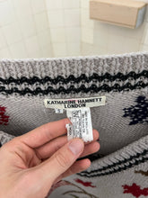 Load image into Gallery viewer, 1980s Katharine Hamnett Oversized Intarsia Knit - Size OS
