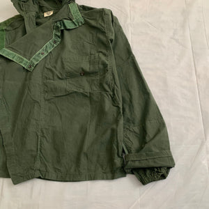 1980s Vintage French Sage Green Military Smock - Size XL