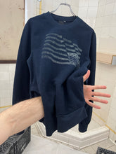 Load image into Gallery viewer, 2000s Bernhard Willhelm Inside-Out Printed Crewneck Sweatshirt - Size M