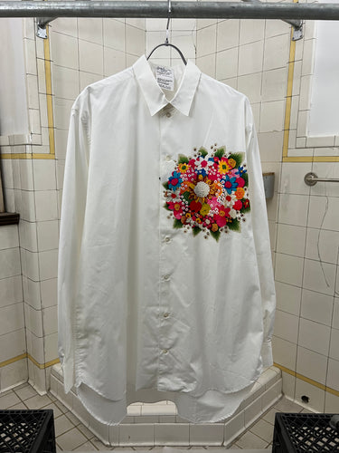 ss1987 Yohji Yamamoto Circle Bouquet Shirt - Size OS