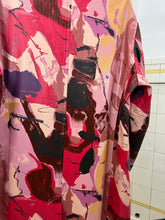 Load image into Gallery viewer, aw1997 Yohji Yamamoto Polyurethane Coated Abstract Print Trench Coat - Size OS