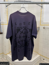 Load image into Gallery viewer, 1980s Marithe Francois Girbaud x Closed Purple Logo Print Tee - Size L