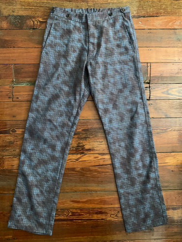 ss1999 CDGH+ Object Dyed Checkered Trousers - Size S