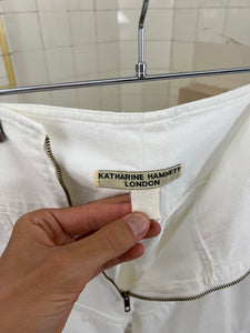 1980s Katharine Hamnett Shin Pocket Pants - Size XS