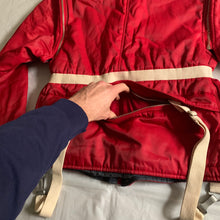 Load image into Gallery viewer, 1990s Armani Red Modular Bondage Jacket - Size L