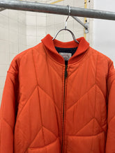 Load image into Gallery viewer, 1990s Armani Orange Quilted Bomber Jacket - Size XL