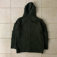 Load image into Gallery viewer, 1990s Ryuichiro Shimazaki Multi-Pocket Wool Hooded Sweater - Size M