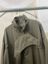 Load image into Gallery viewer, 1980s Marithe Francois Girbaud x Closed Trench Coat with Double Neck Closure - Size L
