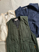 Load image into Gallery viewer, 1990s Armani Forest Green Padded Quilted Vest - Size L