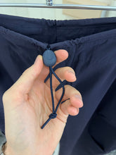 Load image into Gallery viewer, 2000s Mandarina Duck Navy &#39;Cocoon&#39; Aeropants with Egg Cell Cargo Pockets - Size OS