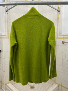 1990s Katharine Hamnett Grinch Zip Up Sweater- Size L