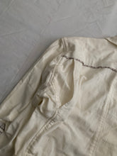 Load image into Gallery viewer, ss1993 Issey Miyake Cropped Linen Work Jacket - Size XL