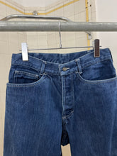 Load image into Gallery viewer, 2000s Samsonite ‘Travel Wear’ Denim with Hem Cuff Snap Detail - Size XS