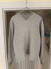 Load image into Gallery viewer, 1990s Katharine Hamnett Heather Grey Articulate Neck and Cuff Ribbing - Size M