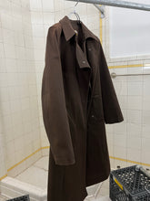 Load image into Gallery viewer, 2000s Mandarina Duck Double Breasted Trench Coat with Back Pleat Detailing - Size XS