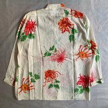 Load image into Gallery viewer, ss1996 Yohji Yamamoto Oversize Acetate Floral Print Shirt - Size XL