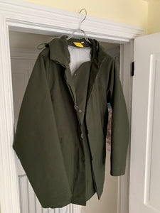 2000s Mandarina Duck Paneled Military Parka with Removable Lining - Size L