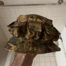 Load image into Gallery viewer, 1998 General Research Parasite Camo Cargo Bucket Hat - Size OS