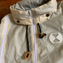 Load image into Gallery viewer, 1990s Final Home Translucent Off White Survival Jacket - Size L