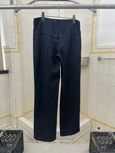 1990s Vexed Generation Tectonic Seam Trousers with Teflon Treated Denim - Size L