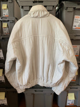 Load image into Gallery viewer, 1980s Issey Miyake White Quilted Nylon Bomber Jacket - Size S