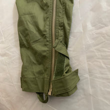 Load image into Gallery viewer, 1980s Vintage Royal Air Force (RAF) Ventile Dual Front Zipper Flight Suit - Size XL